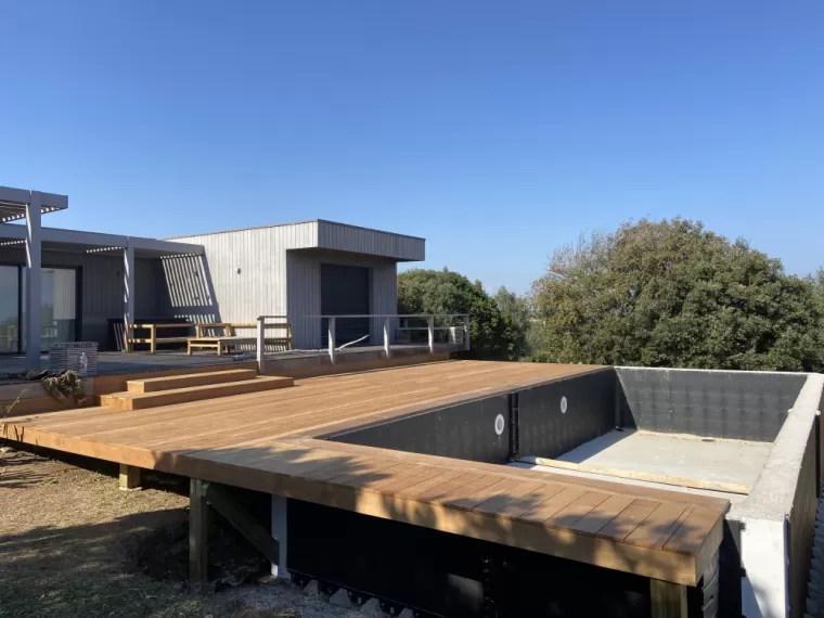 Construction de terrasse bois Porto-Vecchio, Porto Vecchio, JBS CONSTRUCTIONS