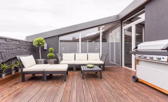 Terrasse en bois composite, Porto Vecchio, JBS CONSTRUCTIONS