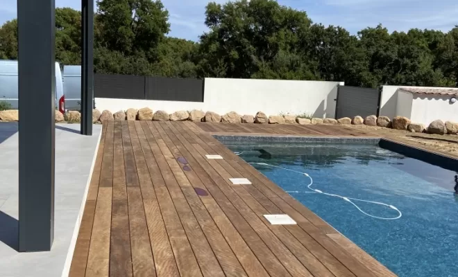 Construction de terrasse bois Porto-Vecchio, Porto Vecchio, JBS CONSTRUCTIONS