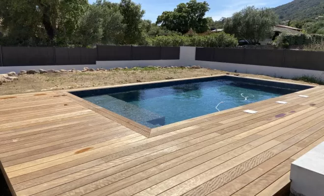 Construction de terrasse bois Porto-Vecchio, Porto Vecchio, JBS CONSTRUCTIONS